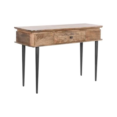 Console handvat metaal 116 x 40 x 77 cm natuur