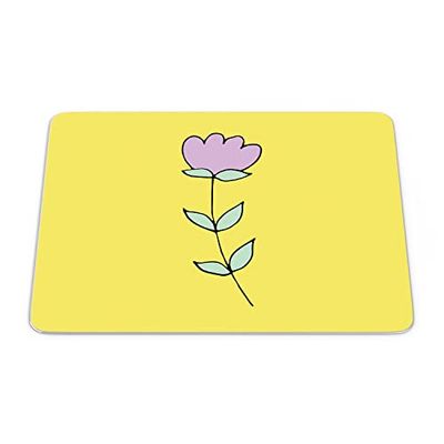 Bonamaison, Tapis de Souris Rectangle Imprimé Numériquement, Fond Antidérapant, pour Bureau et Maison, Taille: 22x18cm