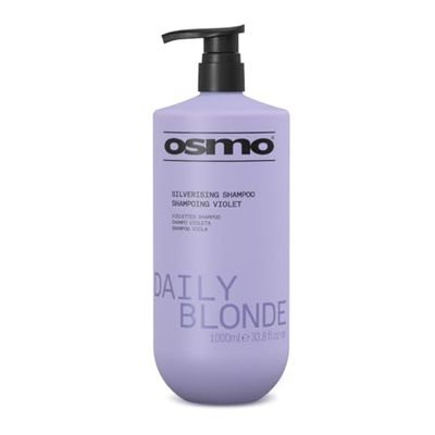 OSMO Daily Blonde Silverising Shampoo | Purple Shampoo | No Yellow or Brass | Vegan. 1000ml