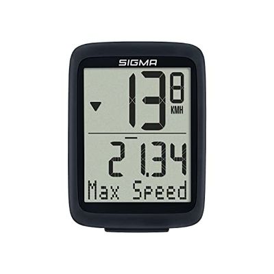 SIGMA SPORT Bc 10.0 Wl Sts 220165 Cykeldator, Svart, En Storlek