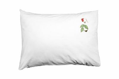 Bona Basics, Taie d'oreiller décorative Décoration de la Maison pour canapé, cafétéria, Taille: 50x35 cm, Couleur: Blanc