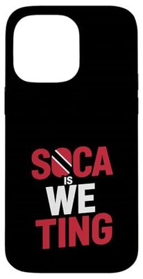 Trinidadian Trini Design for a Soca Dancer Case for iPhone 14 Pro Max