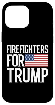 Bomberos para Trump - Divertido Carcasa para iPhone 16 Pro Max