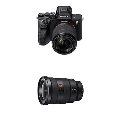 Sony Alpha 7 IV Kit Fotocamera Mirrorless Full-Frame 33 Mp Con Obiettivo Sony 28-70 Mm F3.5-5.6, Nero + Obiettivo SEL1635GM