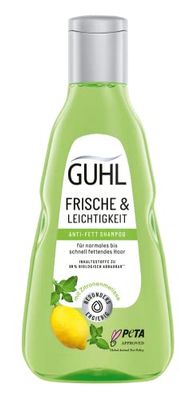 Guhl Fresh & Lightness Anti-Grease Shampoo - Contents: 250 ml - Hair type: greasy, normal