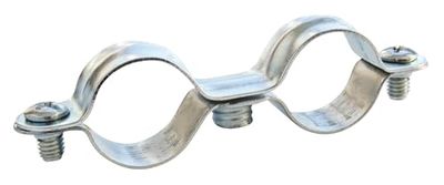 SOMATHERM FOR YOU - pinza a doppio Ø16 - scatola 100 - in acciaio nichelato