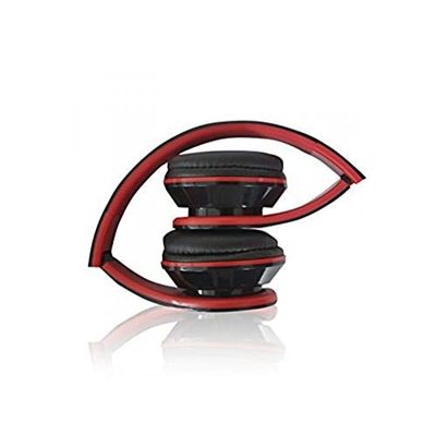 Approx DJ Jazz 3.5 mm Jack Connection Foldable Headset - Black/Red