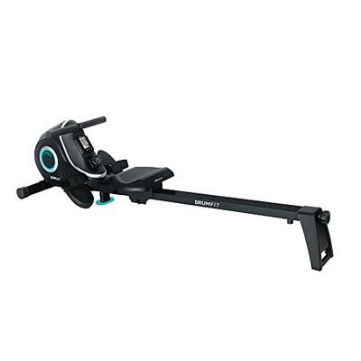 Cecotec Regatta hopfällbar roddmaskin trummFit Rower 7000. Magnetiskt motstånd, 10 steg, 7 kg svänghjul, tyst glidning, LCD-skärm, fotstöd och hjul