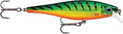 Esca con Ami Due N. 4, 0.9-1.5m di Profondità di Nuoto, 10cm Dimensioni, Firetiger
