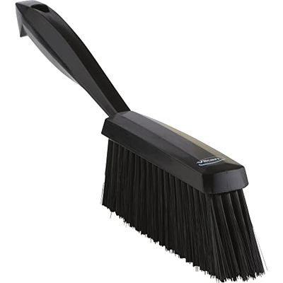 Vikan - Hygiène - Balai à Main - Fibres Douces - Noir