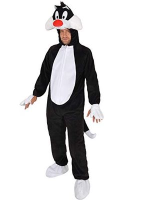 Sylvester the Cat Looney Tunes costume disguise official man adult (One size)