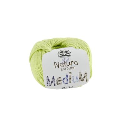 DMC - Natura Medium - Ovillo para tricot y ganchillo | 100% algodón - Ideal para prendas de vestir | 50g - 75m | 27 colores