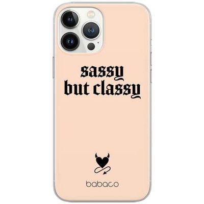 ERT GROUP etui na telefon Samsung S10 PLUS, case oryginalny i oficjalnie licencjonowany przez Babaco, wzór Sassy but classy 001, optymalnie dopasowane, plecki z TPU