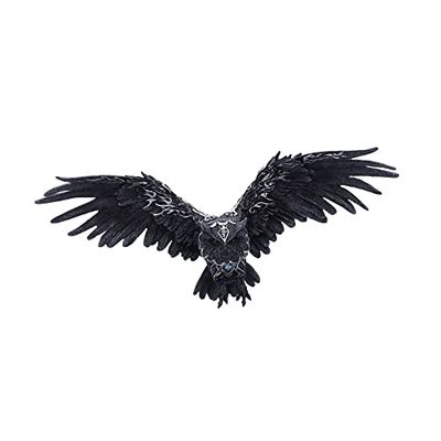 Nemesis Now Plume foncée, Noire, 55 cm