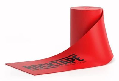 RockTape RockFloss 4-inch, 10 cm Unisex-Adulto, Rosso, 10cm x 2.10m