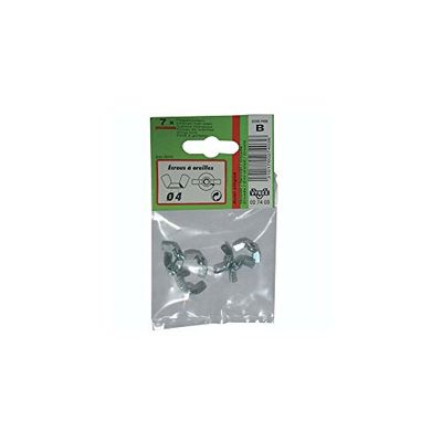 VYNEX 3101780274036 - Oreja (diámetro de 4 mm, CP:2, gris, talla única)