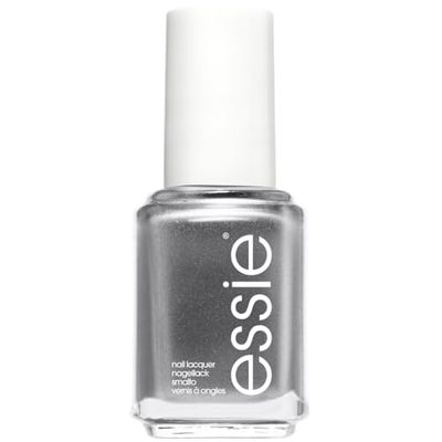 essie Original Nail Polish, 387 apres chic, Silver Metallic Nail Polish, 13.5 ml