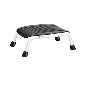 Trustcare Let's Step, stap, wit frame en zwarte stap, 17 cm
