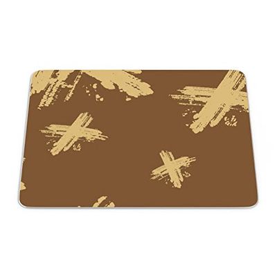 Bonamaison, Rectangle Pop Art Digital Printed Mouse Pad, Non-Slip Base, for Office and Home, Size: 22 x 18 cm