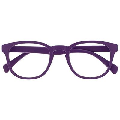 Opulize Pop roxo óculos de distância curta visão miopia retro redondo homens mulheres dobradiças mola M2-5 -1,00