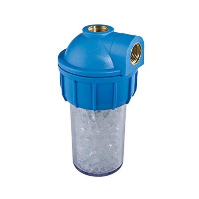 Filtro Anticale Riscaldatori Include: alloggiamento filtro e carica pietre polifosfatiche impedisce incrostazioni di calcare in caldaie e riscaldatori Bbagua