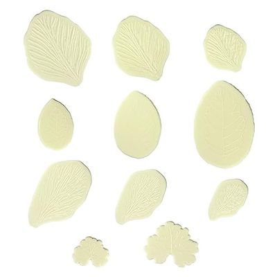 JEM 103FF042 Lot de 11 Emporte Pièces, Plastique, Blanc, 17 x 2 x 22 cm 103FF042