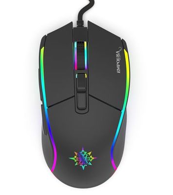 Inca IMG-GT16 PRO Mouse ottico da gioco 6400 DPI Effetto logo RGB