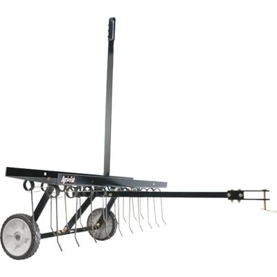 Agri-Fab AG45-0294 40" Werkbreedte Spring-Tine Dethatcher - Zwart