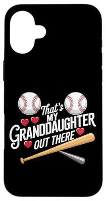 Mi Nieta Está Ahí Fuera Béisbol Carcasa para iPhone 16 Plus