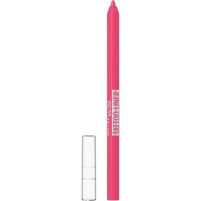 Maybelline New York - Crayon Gel Yeux Effet Tatouage - Waterproof & Tenue 36h - Tattoo Liner - Teinte : Ultra Pink