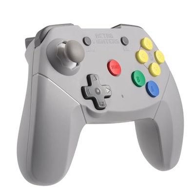Brawler64 Wireless Edition Controller for Nintendo 64 (Grey)