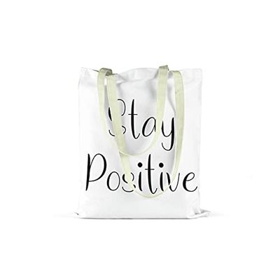 Bonamaison Printed Tote Bag, Reusable Grocery Bag, Shopping Bag, Machine Washable, Foldable, Canvas Cloth Bag with Handles, Size: 34x40 Cm