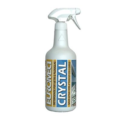 Euromeci Crystal Limpador para cristais e plexiglass, 750 ml