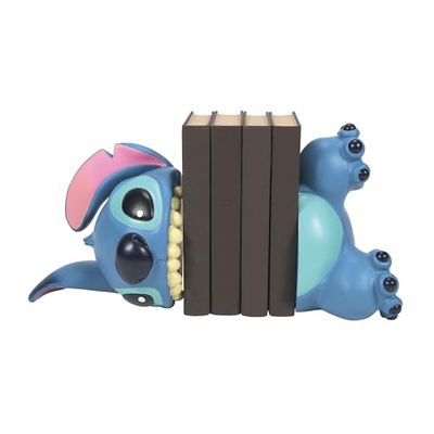 Enesco Disney Showcase Stitch Sujetalibros, 9.25 Pulgadas