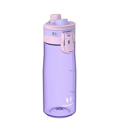 Super Sparrow Gourde Sport - Bouteille d'eau TouchGulp à Grande Ouverture Et Débit Rapide - 750ml - sans BPA - Léger et durable