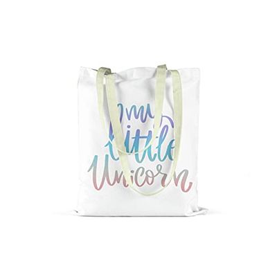 Bonamaison Printed Tote Bag, Reusable Grocery Bag, Shopping Bag, Machine Washable, Foldable, Canvas Cloth Bag with Handles, Size: 34x40 Cm
