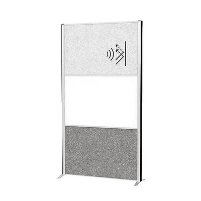 MAUL MAULconnecto, Separador acústico de 180 x 100 cm, para Oficina y Escritorio, Separador de Habitaciones Independiente con pies, optima como protección Visual y Aislamiento acústico, Fieltro