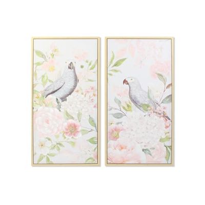 CUADRO LIENZO PS 60X4X120 FLORES LORO 2 SURT.