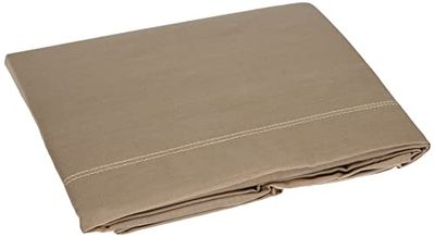 LOVELY CASA t14820016 Alicia – Federa con Volante Cotone Spago 65 x 65 cm