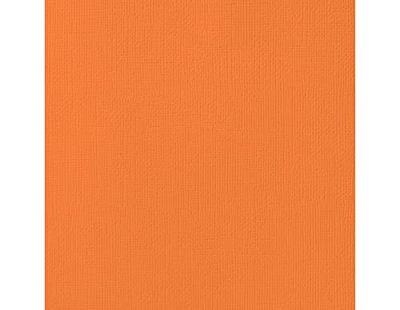 American Crafts Bristol texturé Weave Cardstock Carrot 30,5x30,5cm.