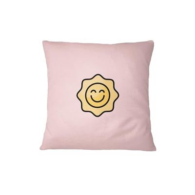 Bona Basics, Dekorativa prydnadskuddöverdrag, heminredning, soffa, cafeteria, storlek: 60 x 60 cm, färg: ljusrosa