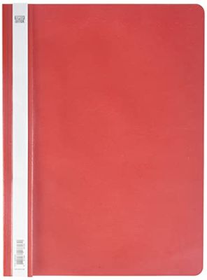 TIPTOP OFFICE 403703 File Folder 110/170µm Polypropylene DIN A4 Red