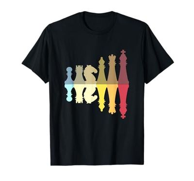 Regalo Jugadores Ajedrez Figuras Ajedrez Evolution Camiseta