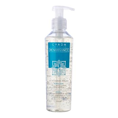 GYADA COSMETICS, Gel Micellaire Nettoyant Purifiant, pour les Peaux Grasses, Mixtes et Impurables, Action Démaquillante pour Maquillage Non Waterproof, 200 ml