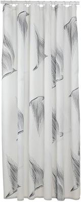 Sealskin Birds Rideau de douche 180x200 cm Polyester Noir / Blanc