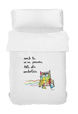 RIPSHOP Funda NÓRDICA, Algodón, Multicolor, 105 (170x220cm). Català