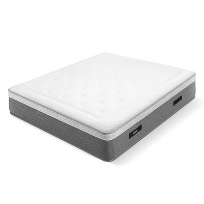 WIN REST Matelas à Ressorts ensachés 105 x 190, modèle Supreme, Hauteur 29 cm, viscoélastique réticulé, Mousse Cloud Foam, Grande adaptabilité, fermeté Moyenne, Tissu Stretch, hypoallergénique