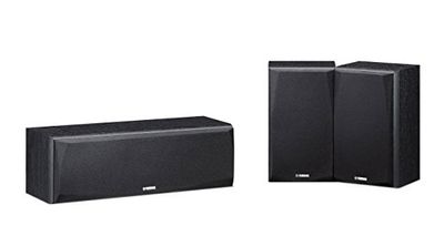 Yamaha NS-P51 Diffusore Centrale e 2 Diffusori Surround, Nero