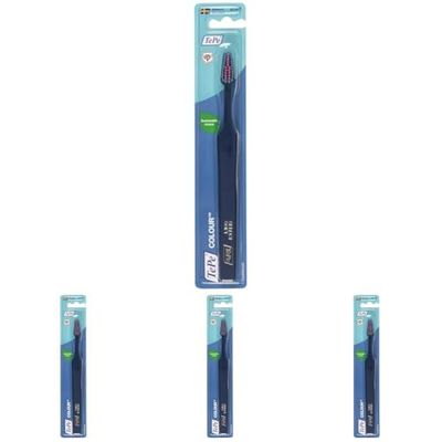 TePe ColourTM souple Bleu foncé Eco-responsable (Lot de 4)