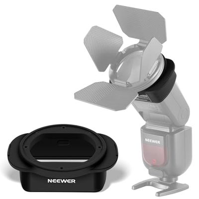 NEEWER SFR2 Anello adattatore testa quadrata in silicone per Z760 NW760 NW700 NW620 NW635II TT560 Speedlight quadrato M12 Dome Diffusore CRM2 Testa Flash Rotonda Magnetica Accessorio Gel Kit Colore